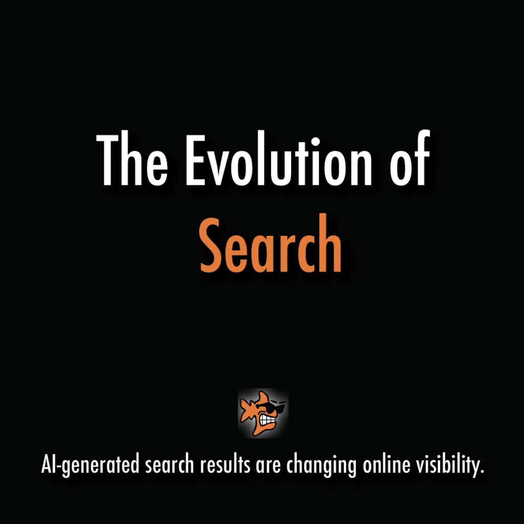evolution of search by Coolfish design agency