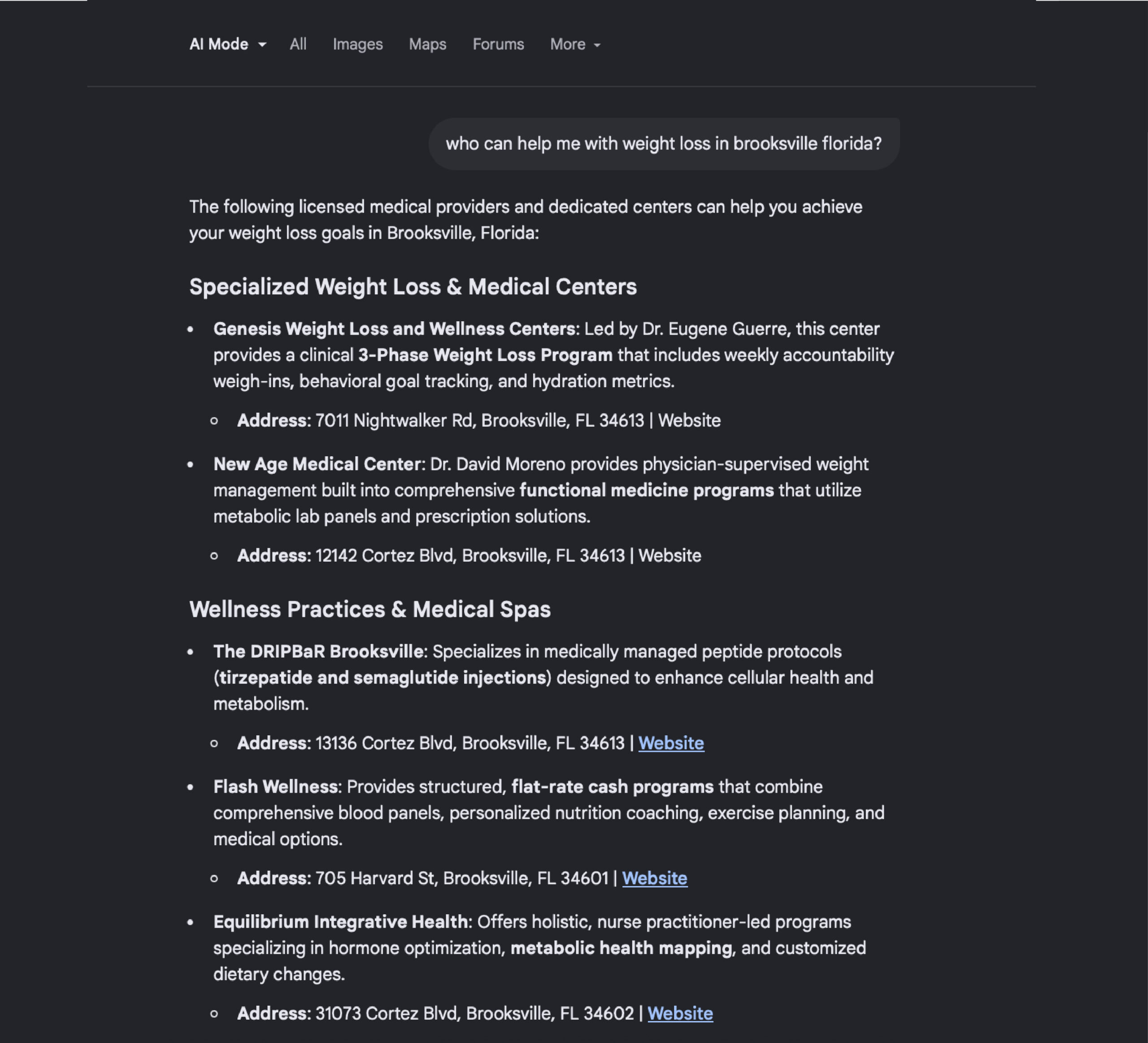 Gemini Search Visibility